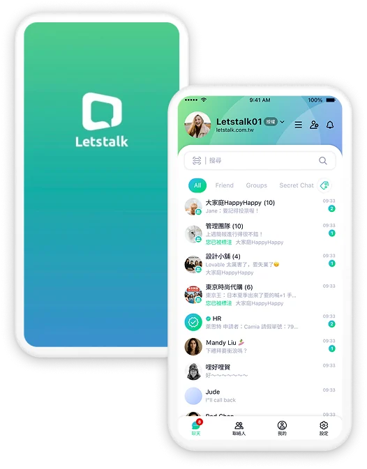 Letstalk 产品界面